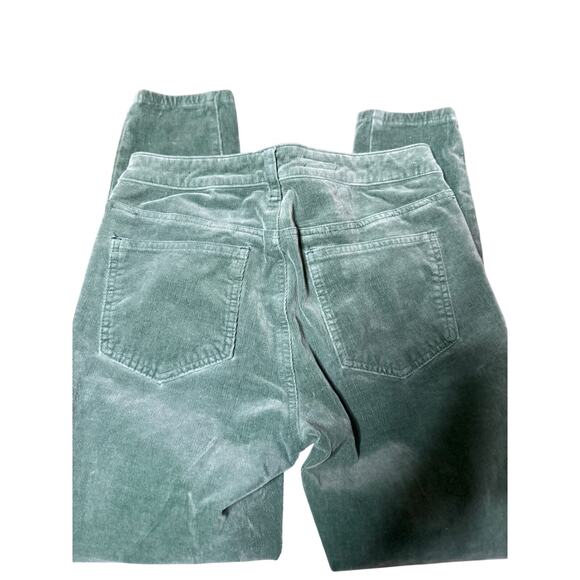Pilcro High-Rise Skinny Corduroy Pants, Green, Size 28 - Picture 4 of 7